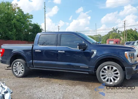2023 Ford F-150 Limited from USA, damaged, VIN 1FTFW1ED0PFB13688